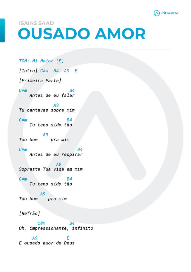 Musicas Cifradas Simplificadas, PDF, Amor