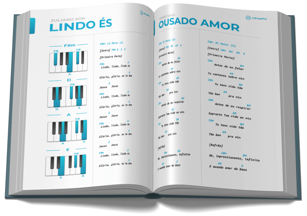 caderno - de - musicas - cifrado - CIFRAS PARA SUA PASTA DE MUSICA